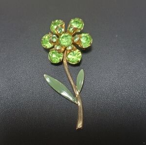Vintage Floral Brooch
